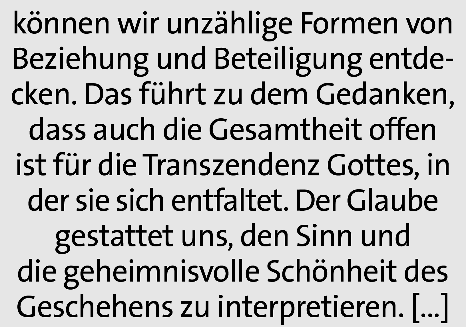 Der namensgebende Gesang